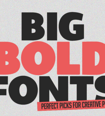 Free bold fonts for posters and ads